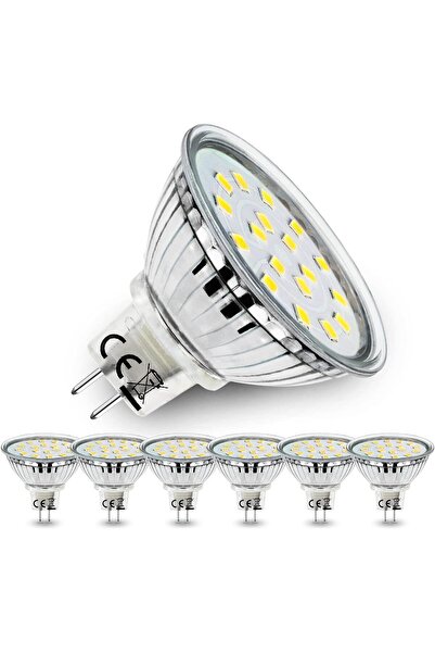 OEM Lămpi LED GU5.3 alb rece 12V MR16 5W, înlocuiește becul halogen de 45W, s...