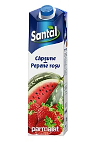 ŞANTAL Suc Santal de căpșuni și pepene verde 1 L