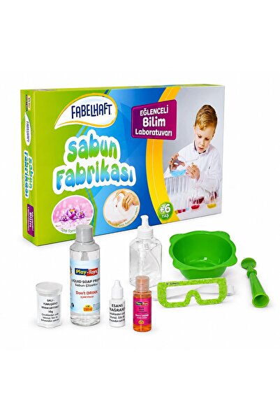 bakgelal Fabelhaft Sabun Fabrikası Eğitici Bilim Deney Seti | Kendin Yap (DIY...