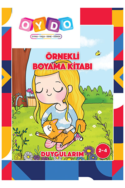 Örnekli Boyama Kitabı Duygularım