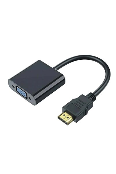 Powermaster محول HDMI إلى VGA نشط من Enkado EKD-HV10 بدقة Full HD مع مخرج صوت...