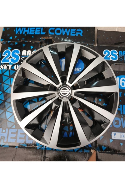Universal 15 inç Nissan Micra / Almera / Primera / Note Uyumlu Jant Kapağı 4'...