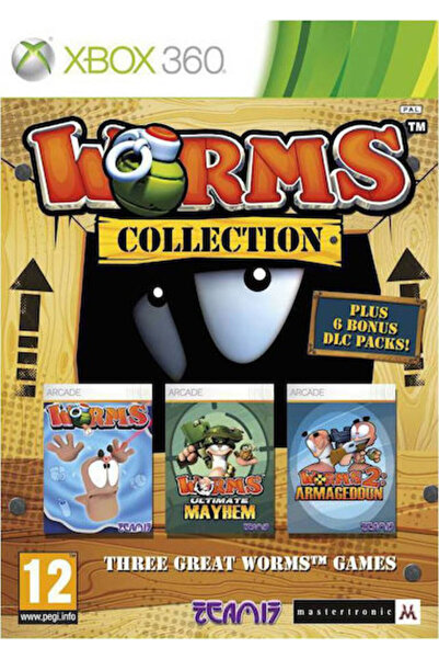 MASTERTRONIC Συλλογή Worms Παιχνίδι XBOX 360 (Μεταχειρισμένο)