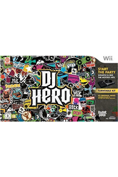 ACTIVISION DJ Hero (Σετ Πικάπ) Wii