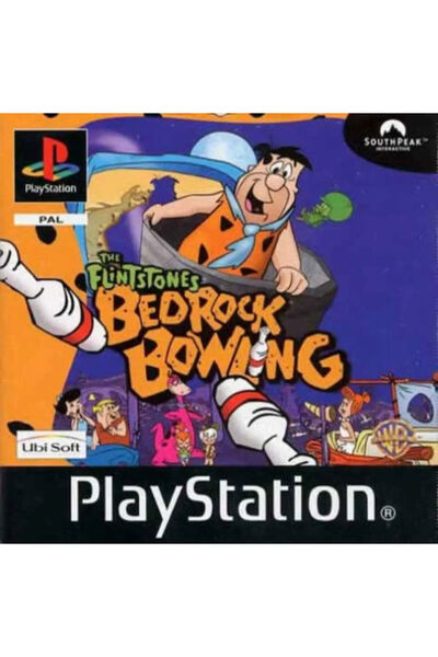 Ubisoft Ltd Οι Φλίντστοουνς: Παιχνίδι Bowling Bedrock για PS1 (Μεταχειρισμένο)