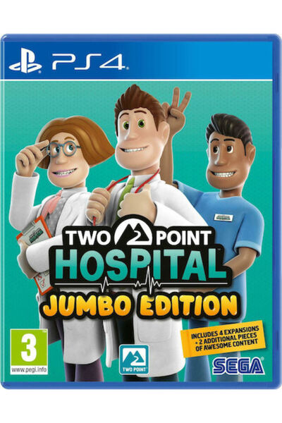 SEGA Two Point Hospital Έκδοση Jumbo Παιχνίδι PS4