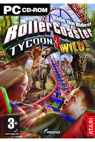 ATARI Rollercoaster Tycoon 3: Wild! Παιχνίδι PC (Μεταχειρισμένο)