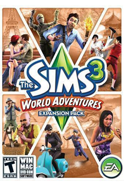 Electronic Arts The Sims 3 World Adventures Παιχνίδι PC (Μεταχειρισμένο)