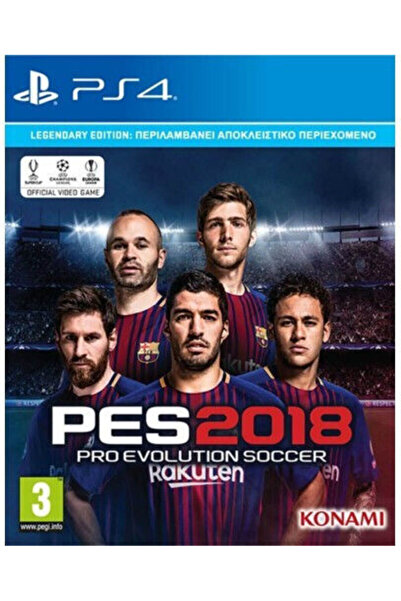 KONAMI Pro Evolution Soccer 2018 Θρυλική Έκδοση Παιχνίδι PS4