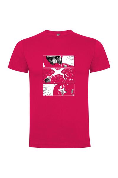 iLovePrints Shadow Duel: Vader vs Kenobi Tshirt