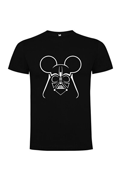 iLovePrints Mickey Vader Mouse Head Tshirt