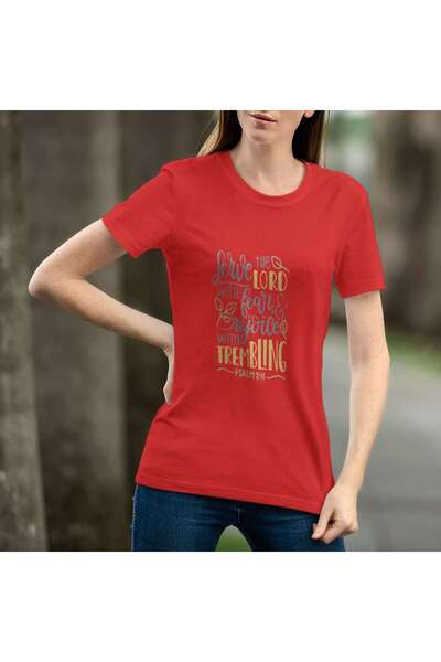 iLovePrints Serve the Lord Tshirt
