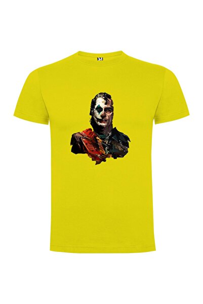 iLovePrints Green-Eyed Joker Portrait Tshirt