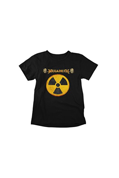 iLovePrints Megadeth Radioactive Logo T-Shirt