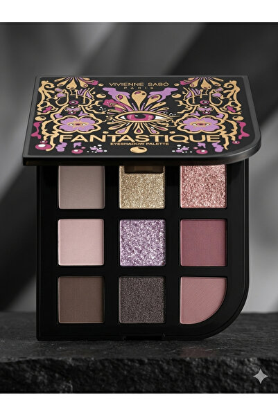 Vivienne Sabo Fantastique Far Paleti 01 - Long-Lasting, Blendable, Matte & Sh...