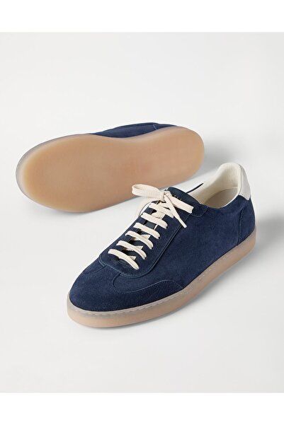 Brunello Cucinelli Mens Suede Sneakers