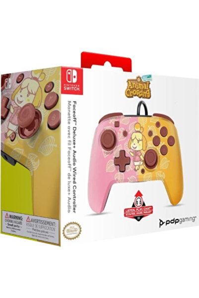 Pdp Faceoff Deluxe+ Ενσύρματο Χειριστήριο για Switch Isabelle
