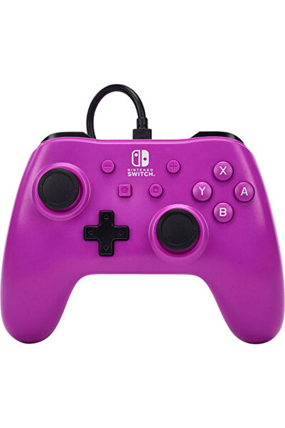Powera Ενισχυμένο Ενσύρματο Χειριστήριο για Switch Μωβ