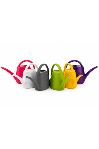 Hopeland Mini Plastik Sulama Kabı 300 ml Renkli Çiçek ve Saksı Sulama Bidonu ...