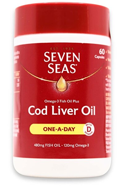 Seven Seas One a Day 60 Capsules Cod Liver Oil