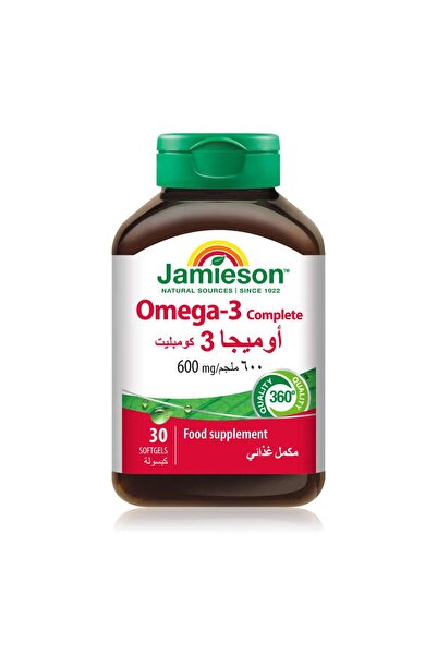 Jamieson Omega3 Complete 600Mg 30 Capsule