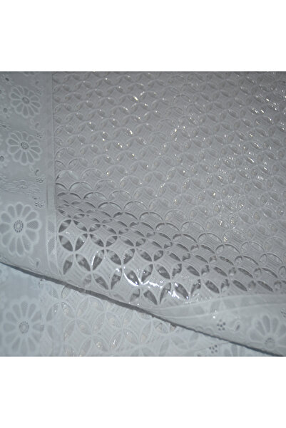 ERKSOLHOME LACE LÜX PVC KAPLAMALI DANTEL KENARLI MASA ÖRTÜSÜ