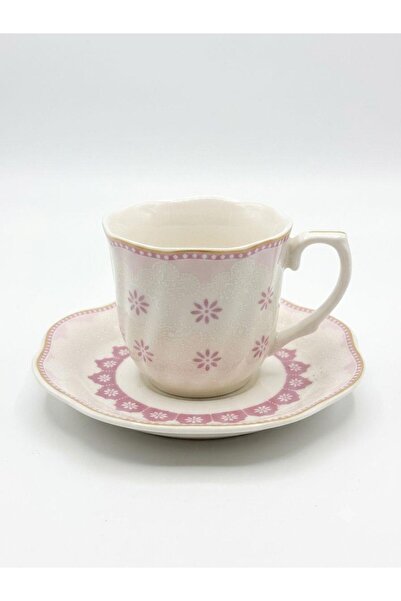 Altabi Porcelain Coffee Set for 6 People |   Special Design |   90 ml