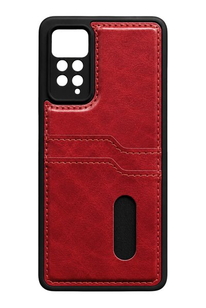 New Face حافظة SPT-GLD Redmi Note 12 Pro 4G من الجلد مع حامل لبطاقة سارا (141...