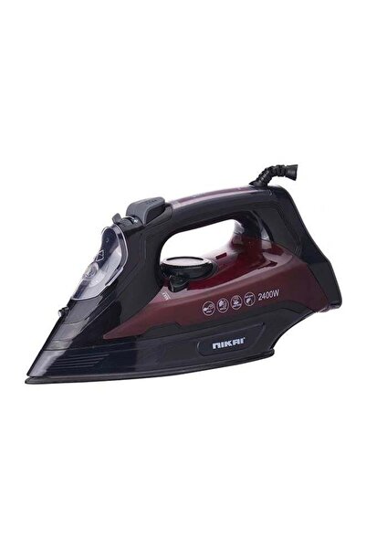 Nikai Steam Iron with Dry/Spray, Vertical Steam, Non-Stick Sole Plate, Adjust...