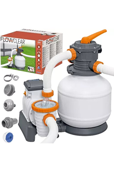 BESTWAY Pompă cu filtru de nisip de 8327 L/h pentru piscină cu dozator ChemCo...