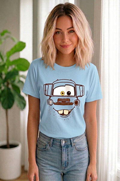 VODEXA Μπλουζάκι Unisex Oversize ΚΑΦΕ TRUCK με στάμπα, 100% βαμβακερό, άνετη ...