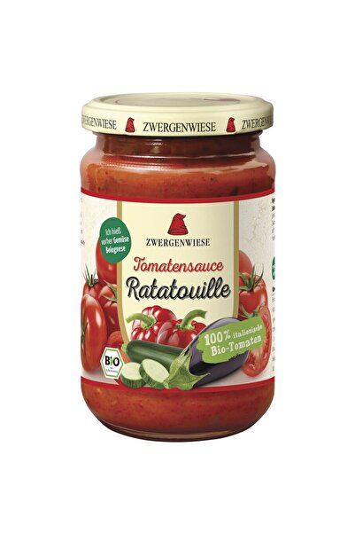 Zwergenwiese Sos de tomate Ratatouille fara gluten,