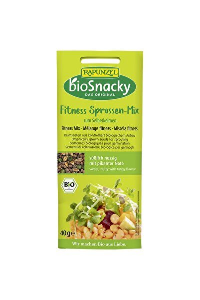 BioSnacky Rapunzel Amestec Fitness de seminte pentru germinat,
