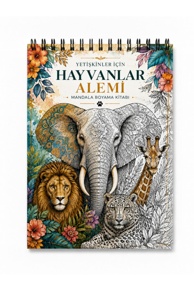 Pembe Yayınevi Mandala Boyama Kitabı - Yetişkinler İçin Rahatlatıcı Boyama Sa...
