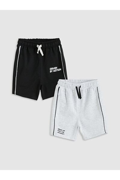 LC Waikiki I Beli Corded Printed Baby Boy Shorts 2-Pack from Freezen Store
