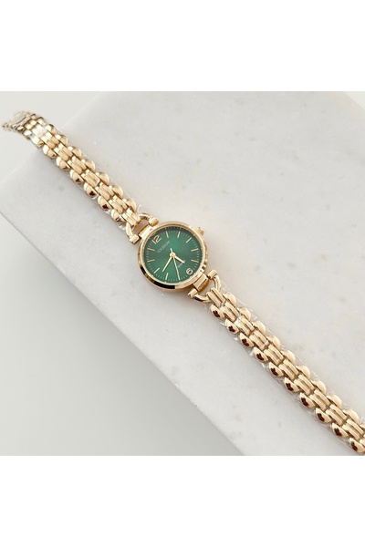 Vesce Atelier Kalyus Gold Saat Green