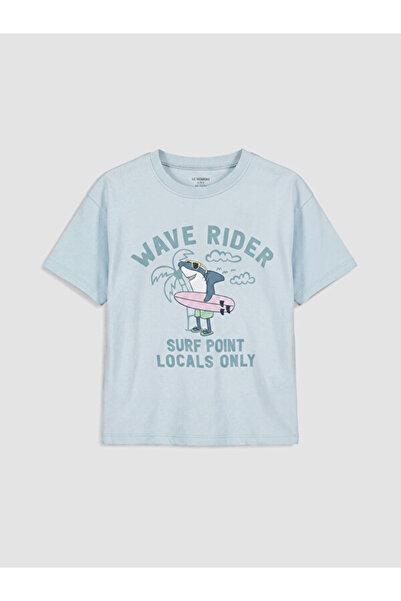 LC Waikiki Timeless Clothing & Timeless Choices Zero Roba Collar Printed Boys...