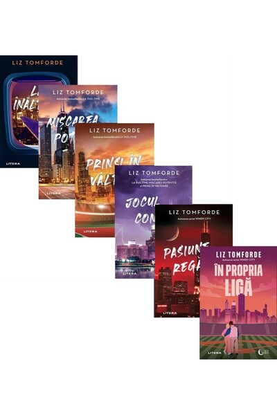 Editura Litera Seria Windy City Liz Tomforde Modern Romance Sprayed Edges