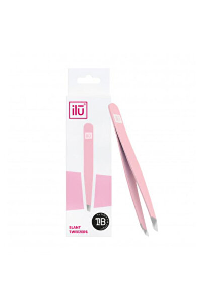İlü Penseta Sprancene Roz - Ilu Tweezers Slant, Pink
