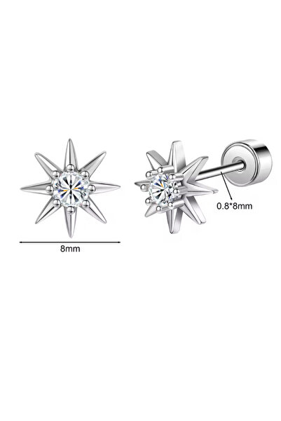 AMALFİ Σκουλαρίκια Piercing, Αξεσουάρ, Ατσάλινο Σκουλαρίκι