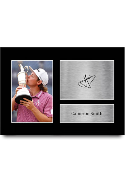 HWC Trading A4 Cameron Smith Gifts Printed Signed Autograph Picture for Golf ...