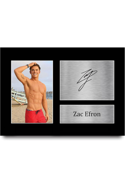 HWC Trading A4 Zac Efron Gifts Printed Signed Autograph Picture for TV Show F...