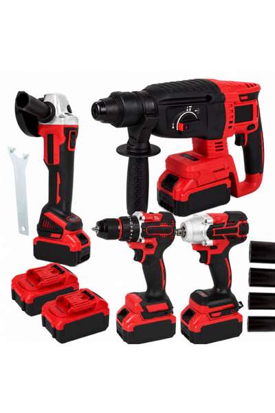 varioshop Set scule profesionale VarioShop®, 4 unelte electrice cu acumulator...