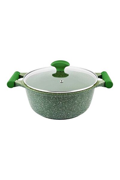 Prestige 7-Piece Granite Non-Stick Aluminium Essentials Cookware Set Green