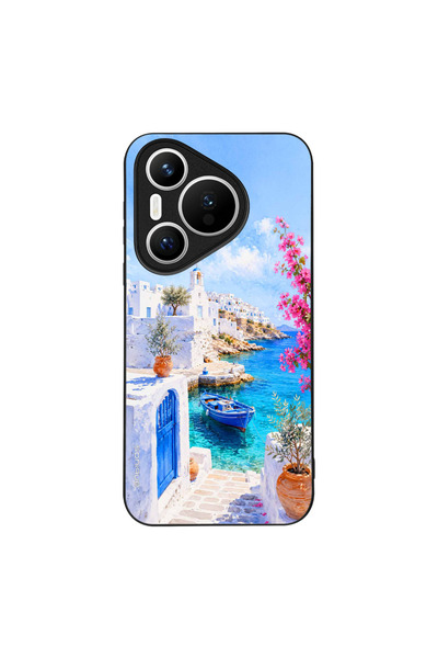 Sonique Θήκη Greek Island Muse Series για Huawei Pura 70 Αγκυροβόλι