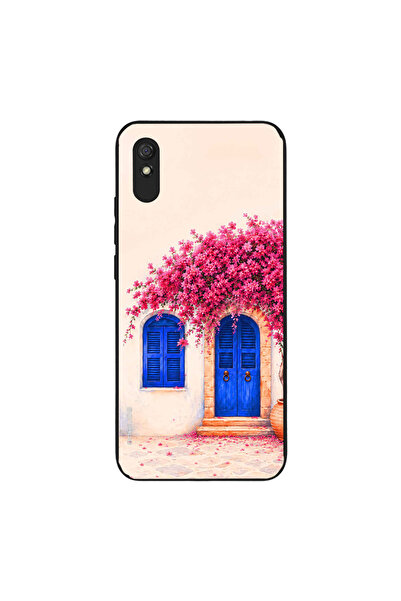 Sonique Θήκη Greek Island Muse Series για Xiaomi Redmi 9A / Redmi 9AT Ροζ Μπο...