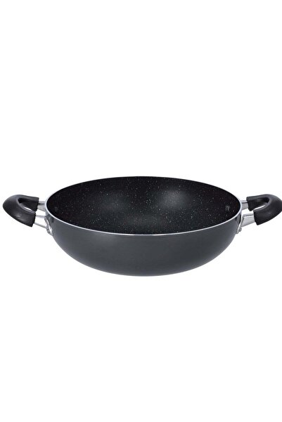 DELCASA Wok Pan 26 CM - Induction Safe Frying Pan with Durable Non-Stick 2 La...