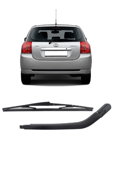 cme parts Toyota Corolla HB E12 Kasa 2002-2007 Uyumlu Arka Cam Silecek Kolu V...