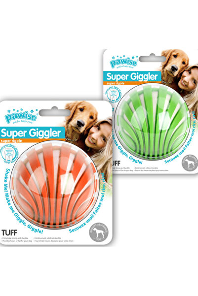 Pawise Svl-Shop Super Giggle Sound Ball Dog Toy (200920) 8 cm