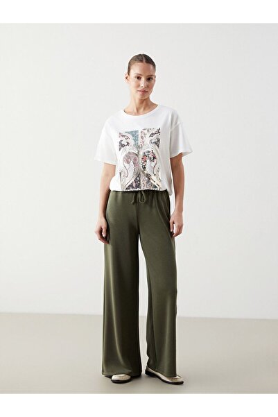 LC Waikiki Women's Sweatpants with Elastic Waist